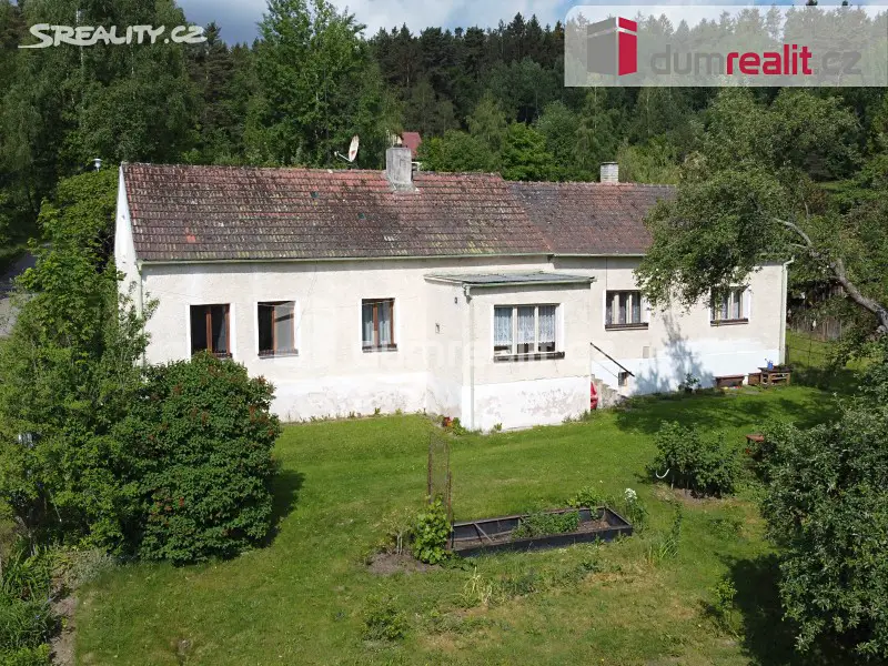 Prodej  rodinného domu 98 m², pozemek 4 940 m², Zlatá Koruna - Plešovice, okres Český Krumlov