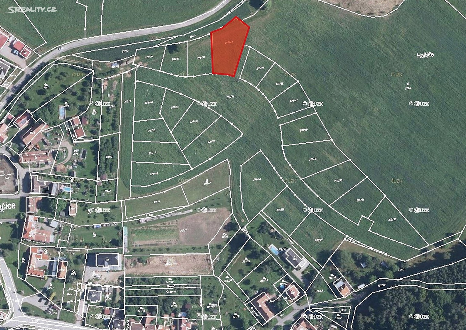 Prodej  stavebního pozemku 1 294 m², Vohančice, okres Brno-venkov