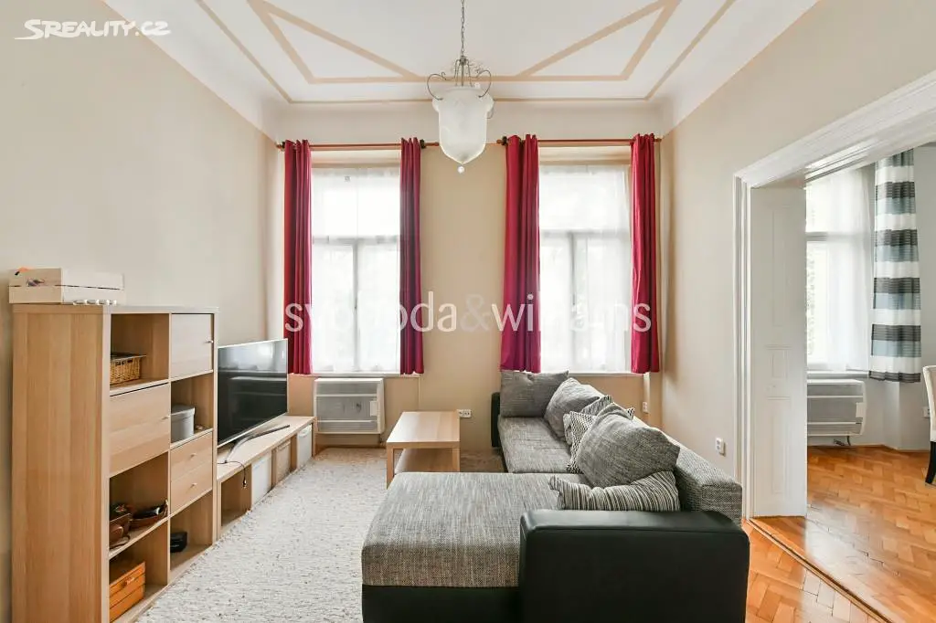 Pronájem bytu 2+1 56 m², Jana Masaryka, Praha 2 - Vinohrady