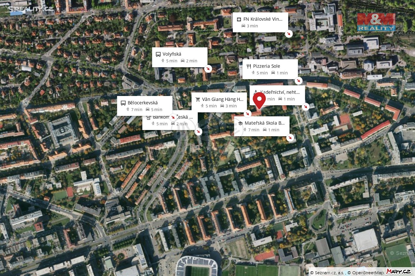 Pronájem bytu 3+kk 73 m², Jakutská, Praha 10 - Vršovice