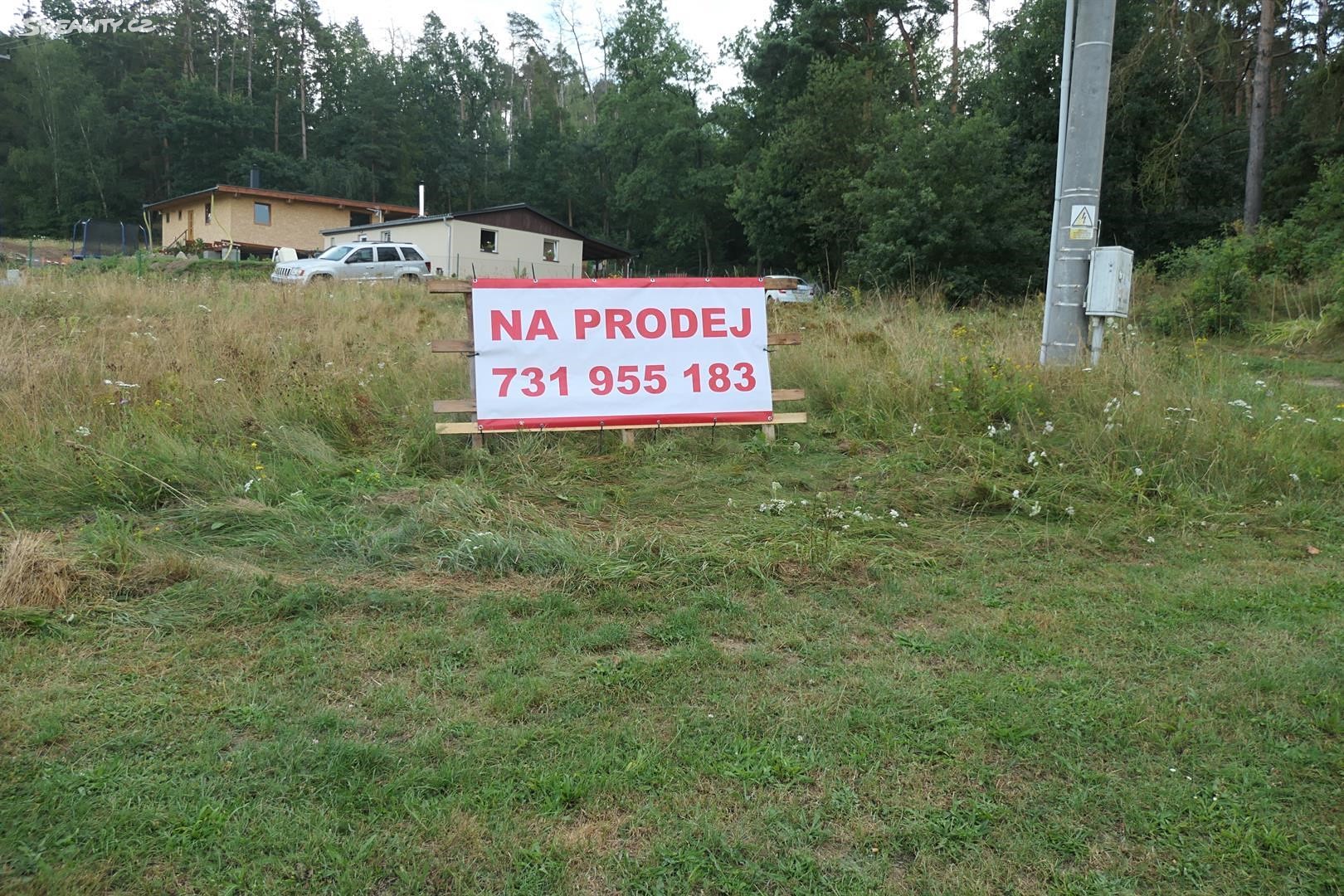 Prodej  stavebního pozemku 905 m², Krásná Hora nad Vltavou, okres Příbram