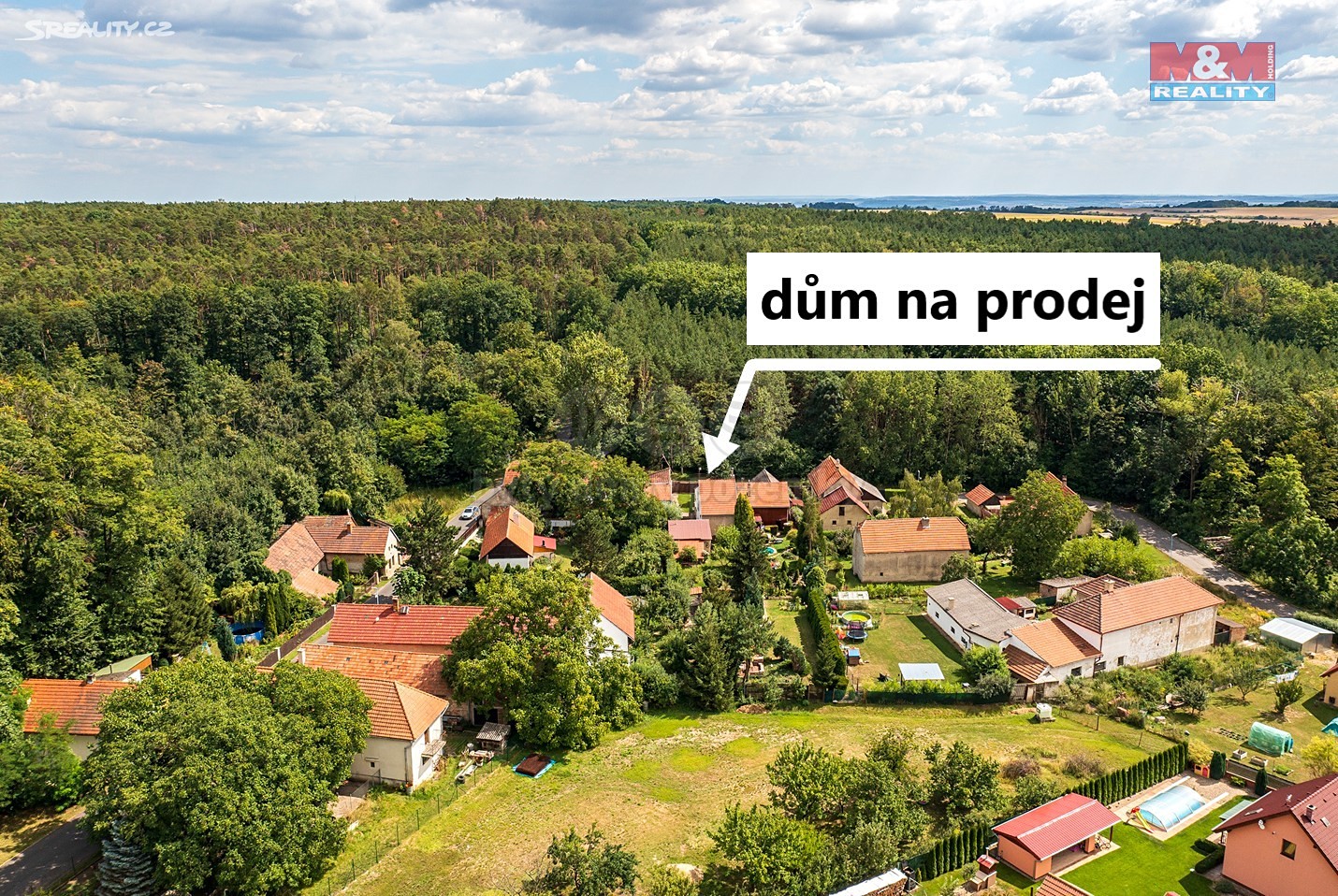 Prodej  rodinného domu 89 m², pozemek 568 m², Černouček, okres Litoměřice