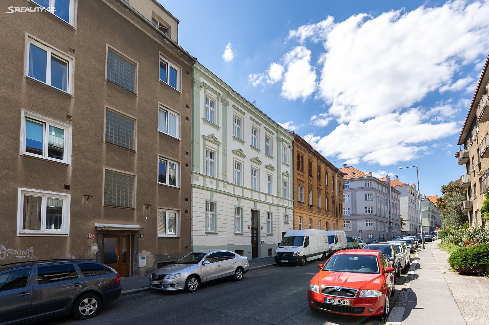Pronájem bytu 3+kk 70 m² (Podkrovní), Františka Kadlece, Praha 8 - Libeň