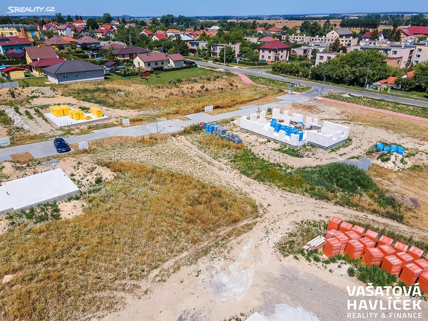 Prodej  stavebního pozemku 874 m², Moravany, okres Pardubice