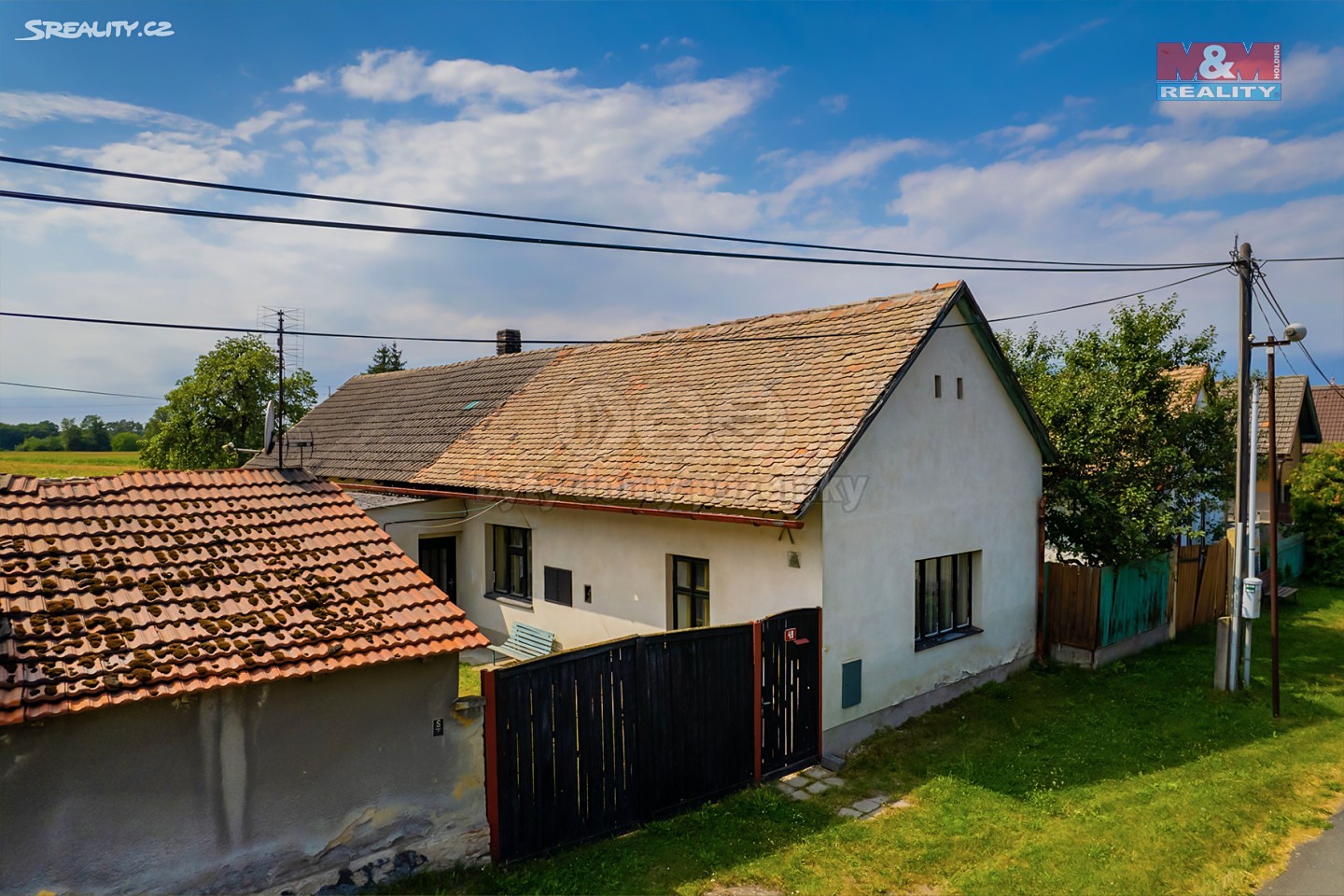 Prodej  chalupy 395 m², pozemek 395 m², Oseček, okres Nymburk