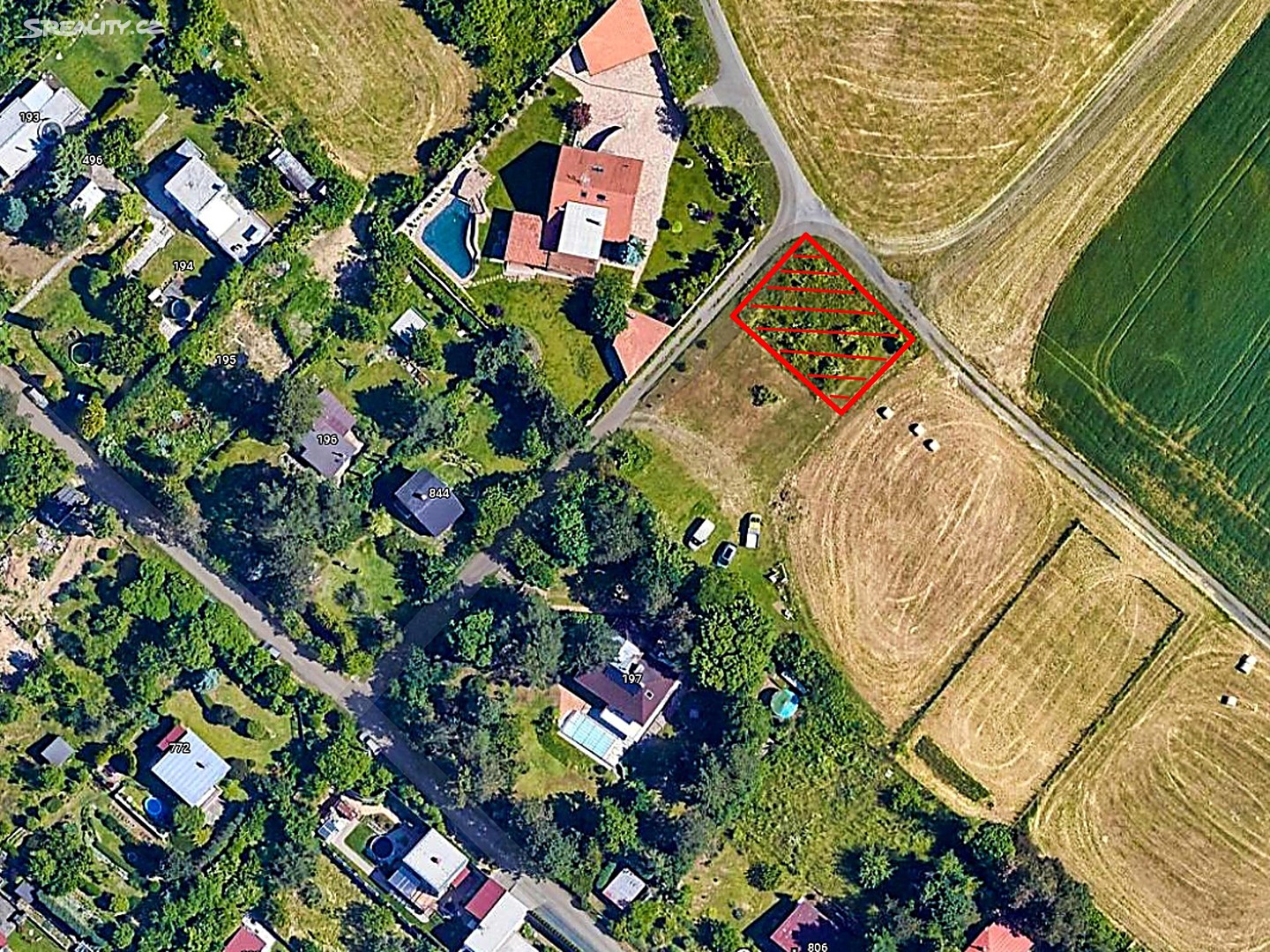 Prodej  stavebního pozemku 286 m², Brno - Kníničky, okres Brno-město