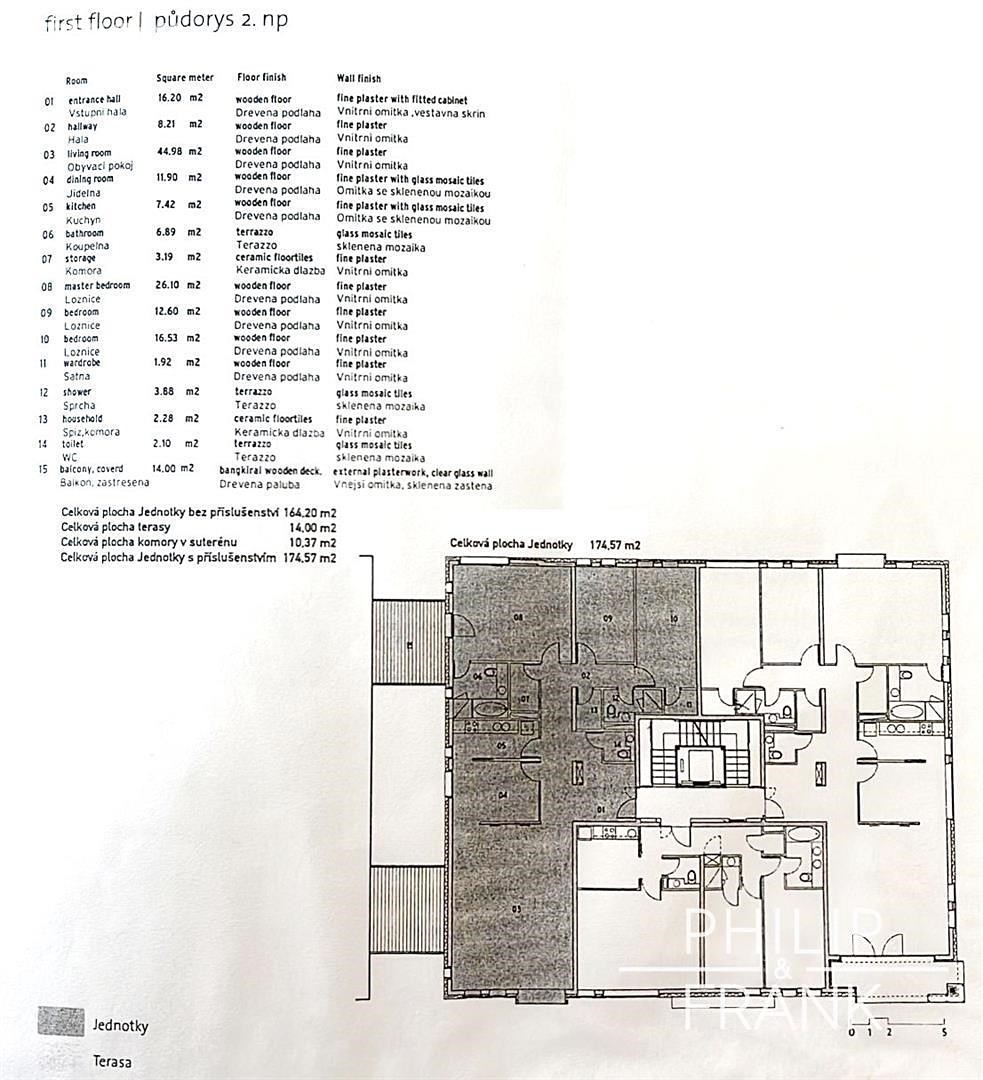 Pronájem bytu 5+1 175 m², Pod Kaštany, Praha 6