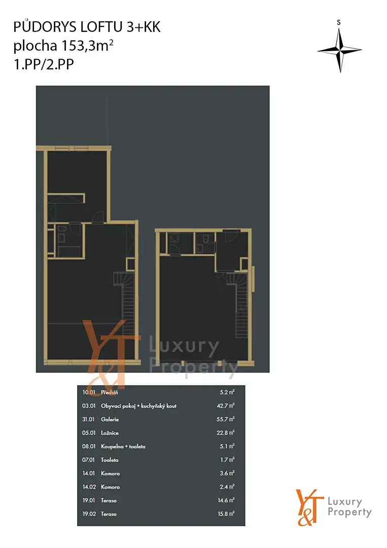 Prodej bytu 3+kk 151 m², Praha 5 - Smíchov