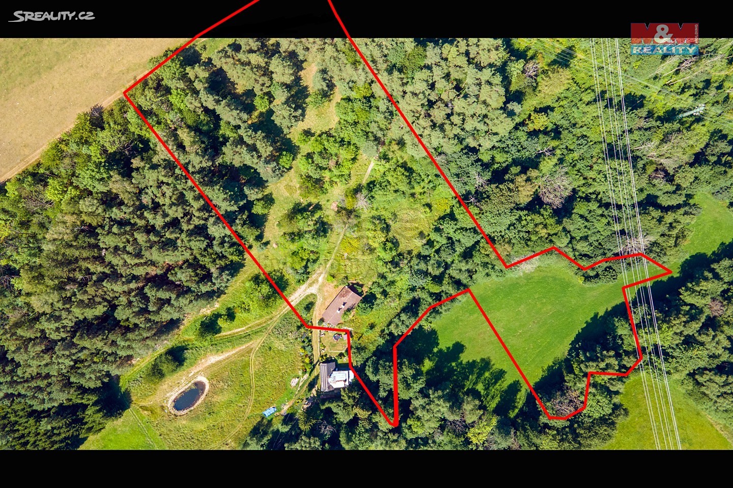 Prodej  chalupy 90 m², pozemek 11 919 m², Radostná pod Kozákovem, okres Semily