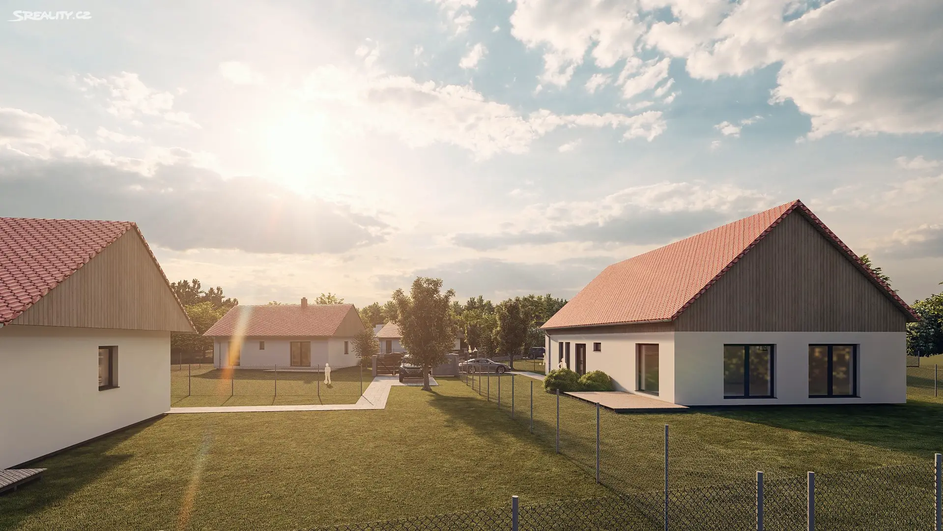 Prodej  projektu na klíč 104 m², pozemek 600 m², Dolní Hořice - Prasetín, okres Tábor