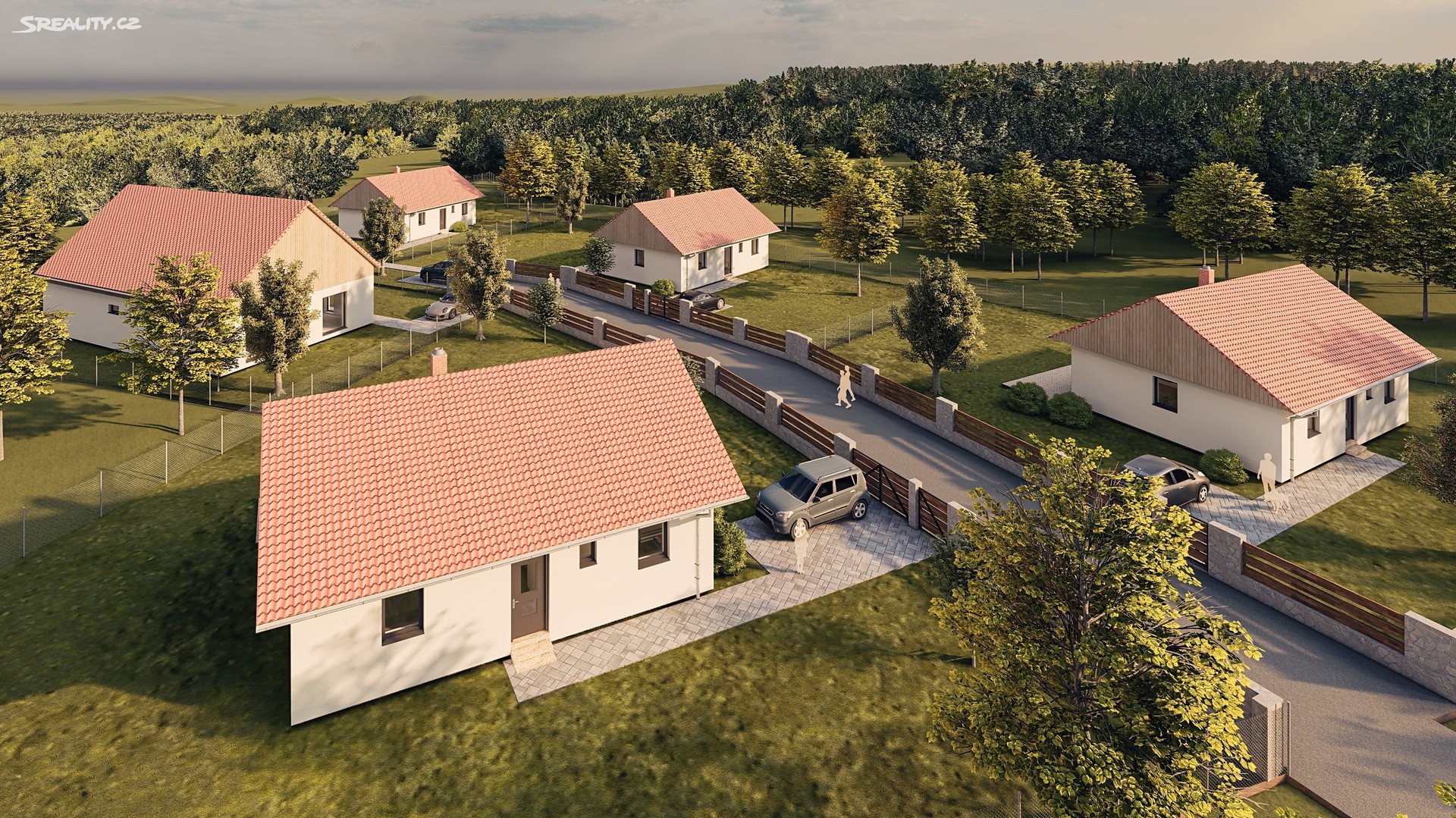 Prodej  projektu na klíč 104 m², pozemek 600 m², Dolní Hořice - Prasetín, okres Tábor