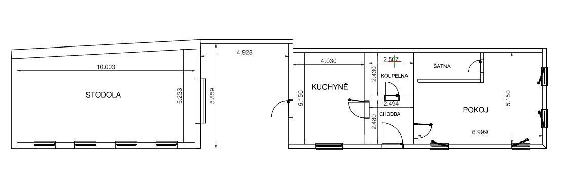 Prodej  rodinného domu 170 m², pozemek 240 m², Kobyly, okres Liberec