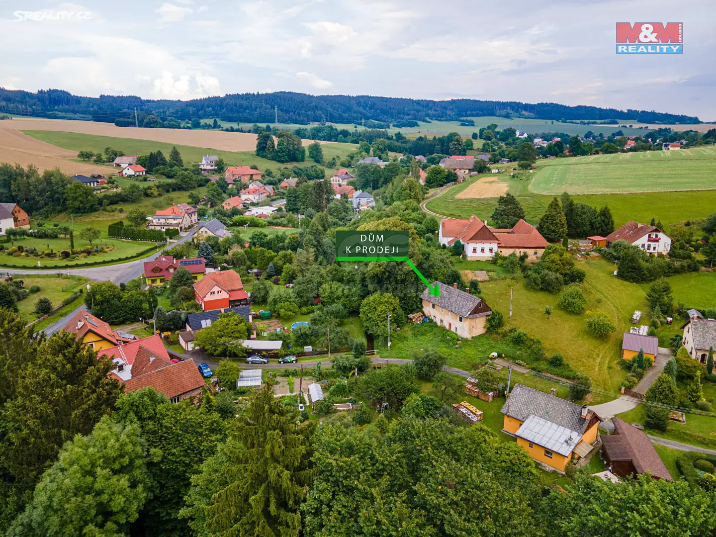 Prodej  rodinného domu 125 m², pozemek 1 380 m², Řetová, okres Ústí nad Orlicí