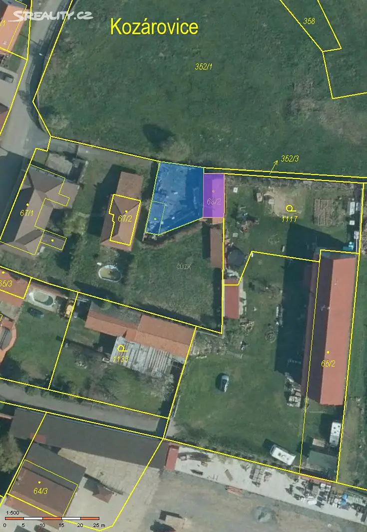 Prodej  rodinného domu 70 m², pozemek 314 m², Zálezlice - Kozárovice, okres Mělník
