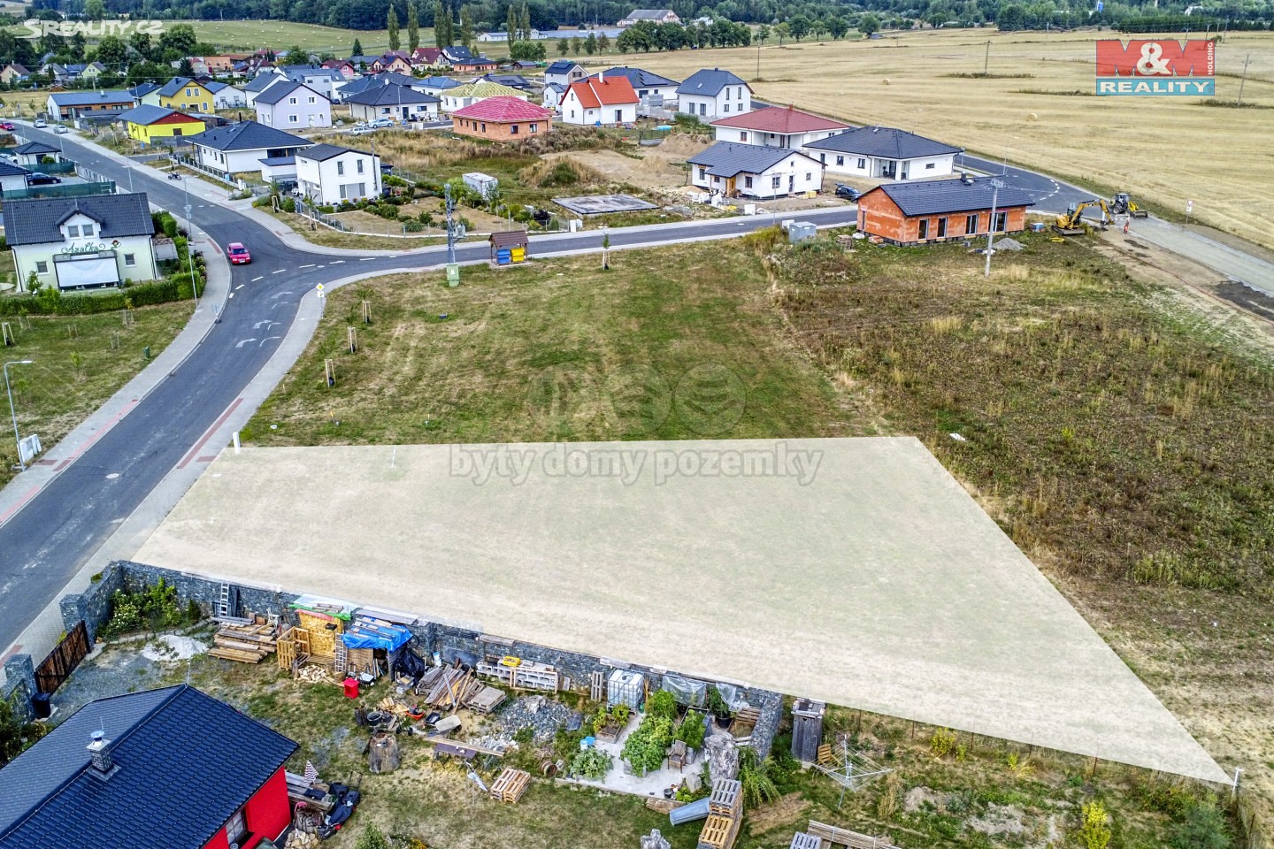 Prodej  stavebního pozemku 1 114 m², Chodová Planá, okres Tachov