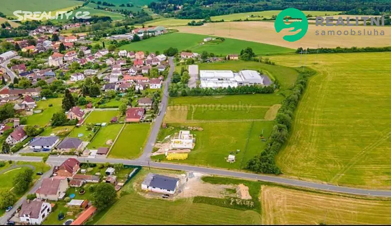Prodej  stavebního pozemku 4 357 m², Letiny, okres Plzeň-jih