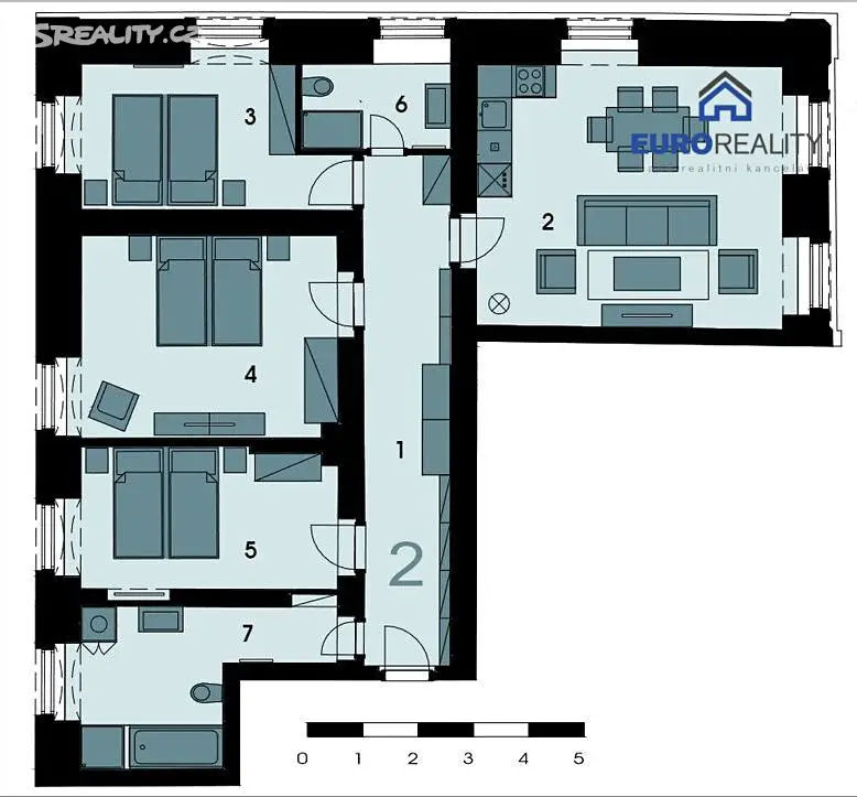 Pronájem bytu 4+kk 109 m², Třebízského, Mariánské Lázně