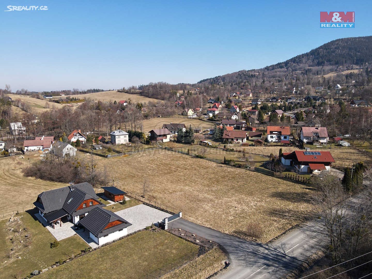 Prodej  stavebního pozemku 6 007 m², Malenovice, okres Frýdek-Místek