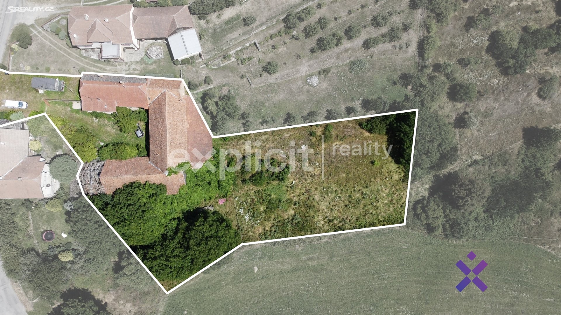 Prodej  stavebního pozemku 6 620 m², Vratislávka, okres Brno-venkov