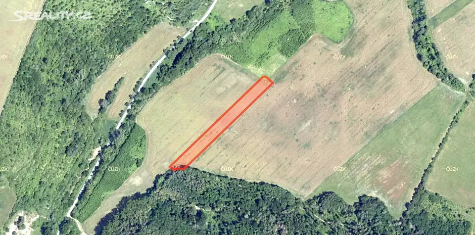 Prodej  pole 7 691 m², Osvětimany, okres Uherské Hradiště