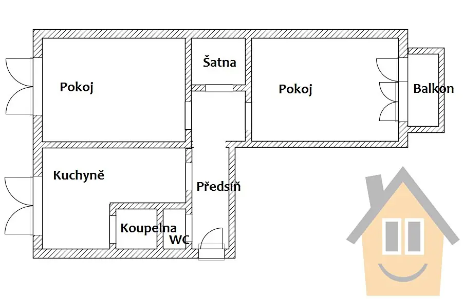 Prodej bytu 2+1 63 m², Slovácká, Břeclav