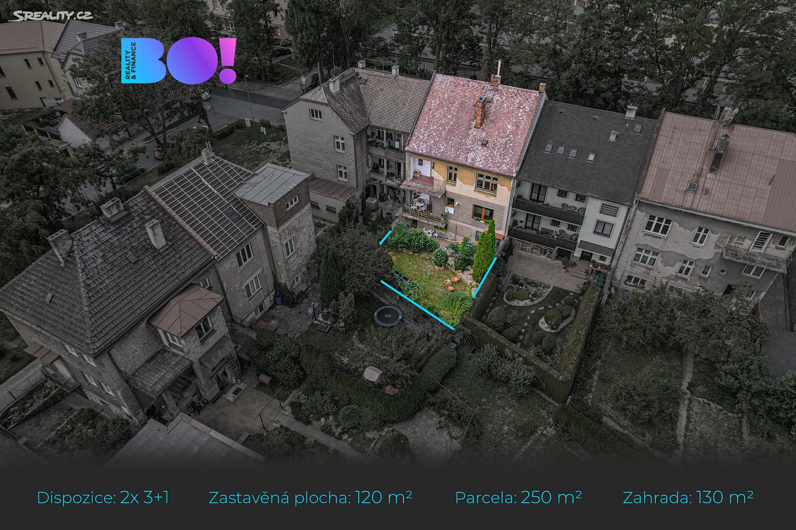 Prodej  rodinného domu 340 m², pozemek 250 m², Na Hrázi, Přerov - Přerov I-Město