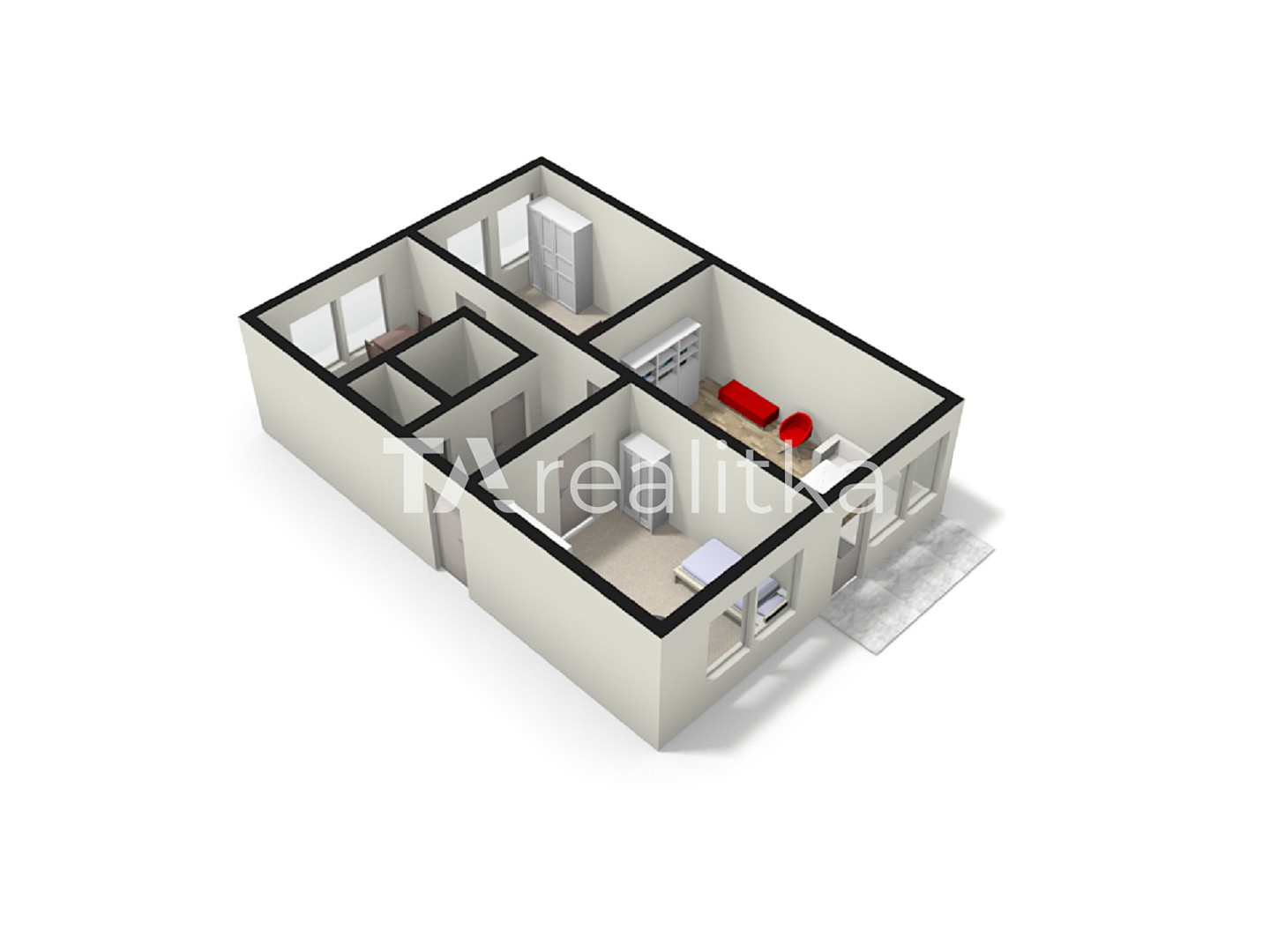 Prodej bytu 3+1 64 m², Pekařská, Frýdek-Místek - Frýdek