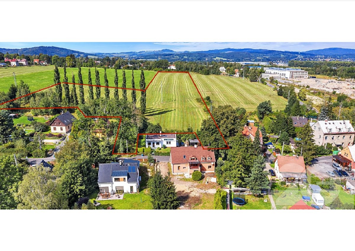 Prodej  stavebního pozemku 3 263 m², Liberec - Liberec XX-Ostašov, okres Liberec