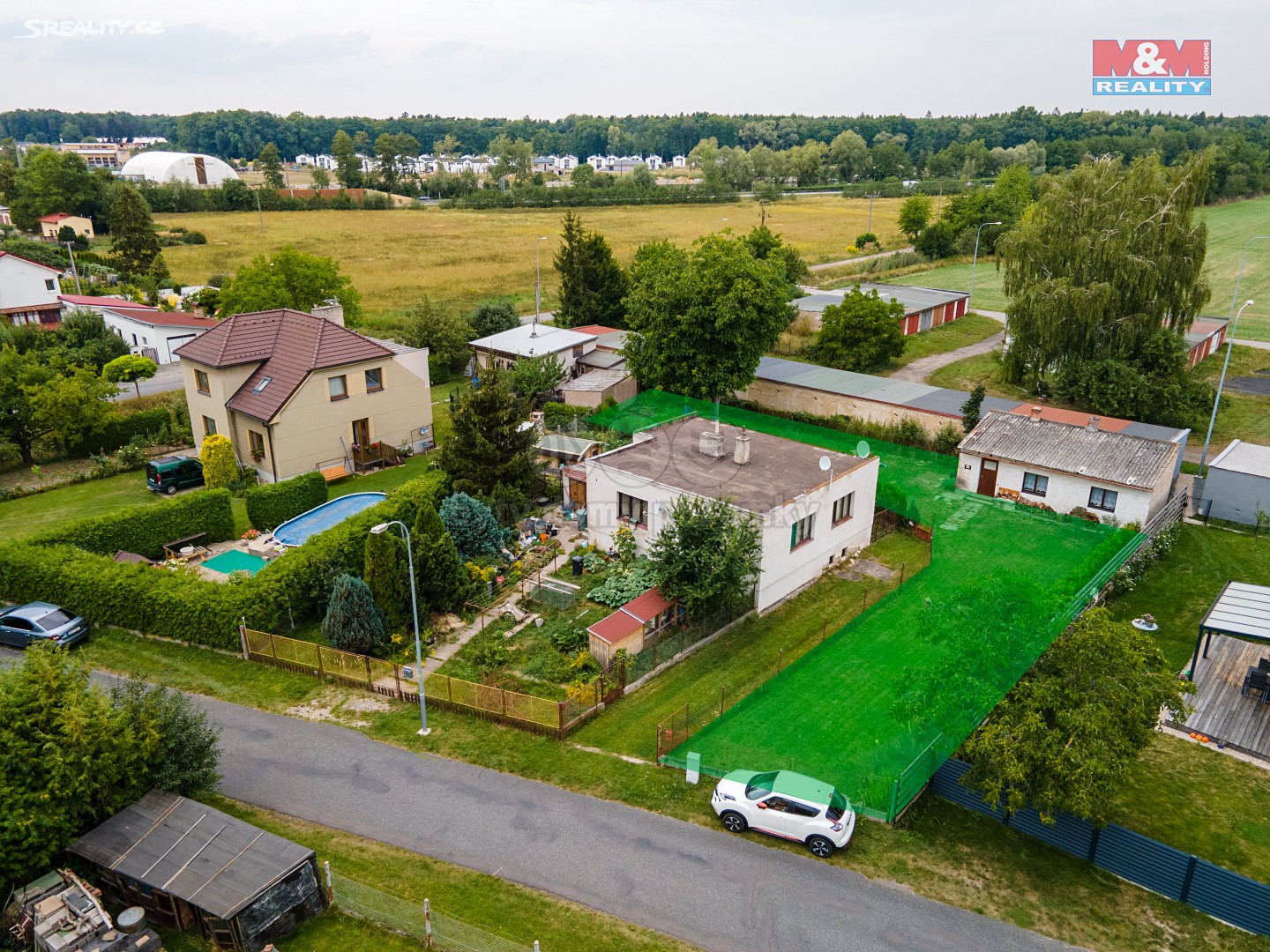 Prodej  stavebního pozemku 567 m², Hrabalova, Pardubice - Ohrazenice