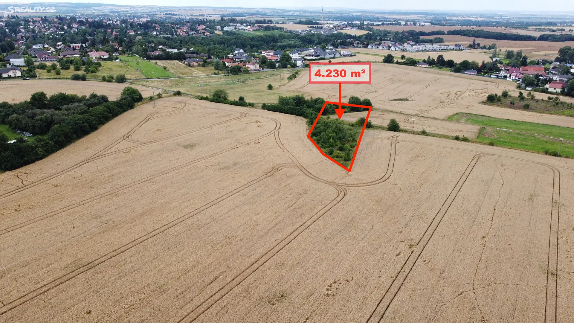 Prodej  stavebního pozemku 4 230 m², Říčany - Pacov, okres Praha-východ