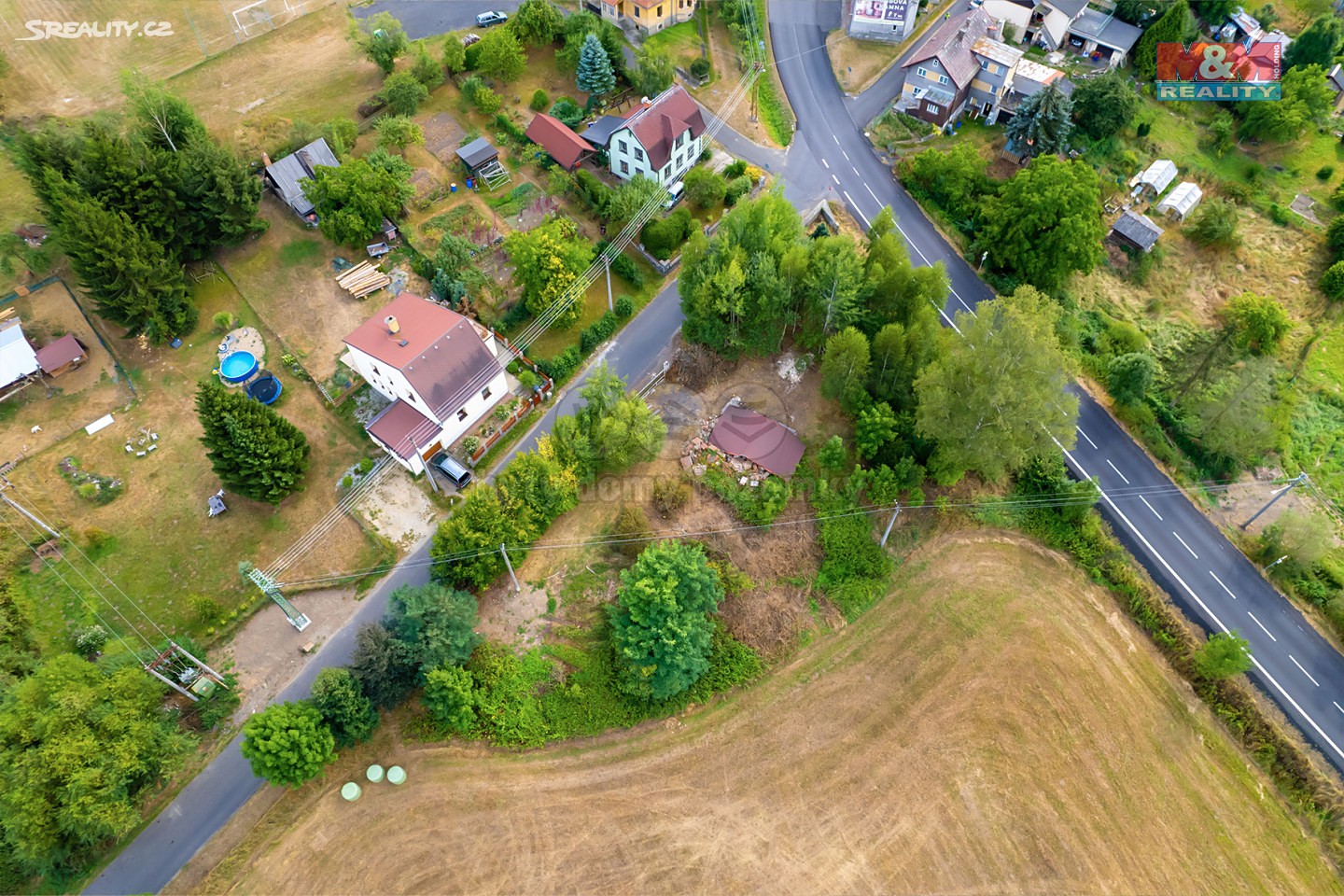 Prodej  stavebního pozemku 1 505 m², Starý Šachov - Malý Šachov, okres Děčín