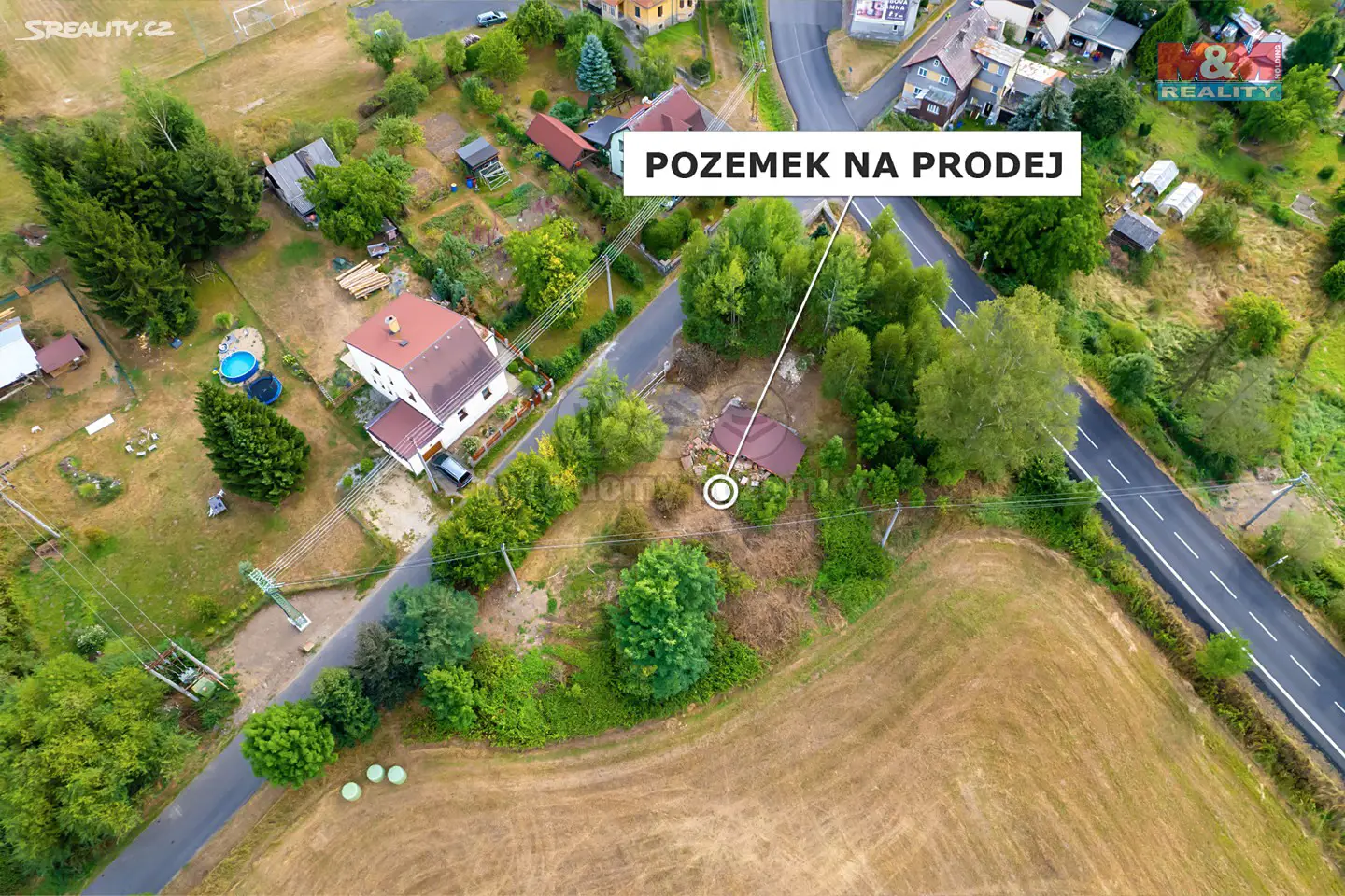 Prodej  stavebního pozemku 1 505 m², Starý Šachov - Malý Šachov, okres Děčín