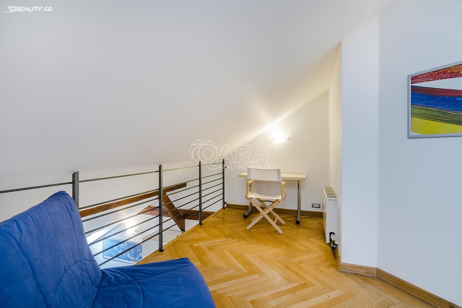 Pronájem bytu 1+kk 56 m² (Mezonet), Moravská, Praha 2 - Vinohrady