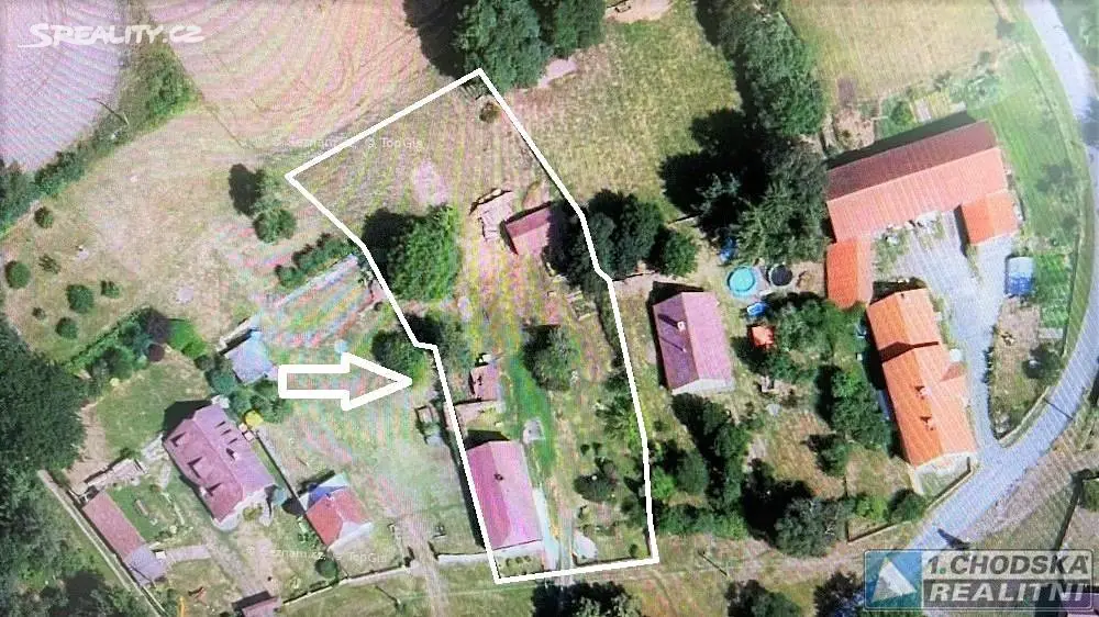 Prodej  chalupy 140 m², pozemek 2 662 m², Hora Svatého Václava - Načetín, okres Domažlice