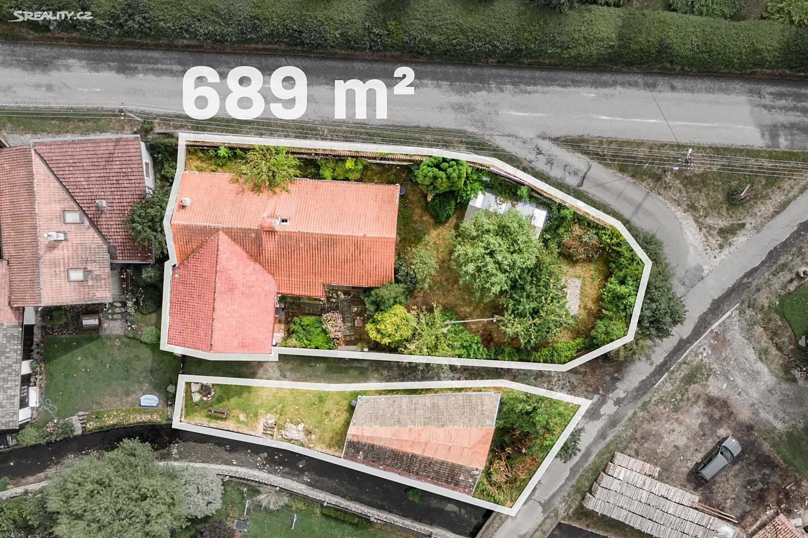 Prodej  chalupy 124 m², pozemek 689 m², Strmilov - Česká Olešná, okres Jindřichův Hradec