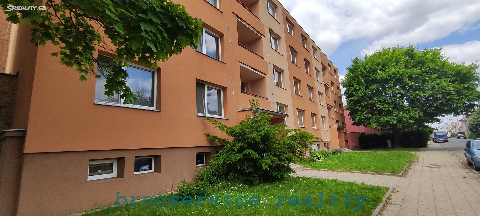 Pronájem bytu 2+1 48 m², Pěkná, Brno - Chrlice