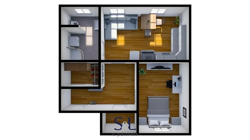 Pronájem bytu 2+kk 40 m², Nádražní, Mimoň - Mimoň III