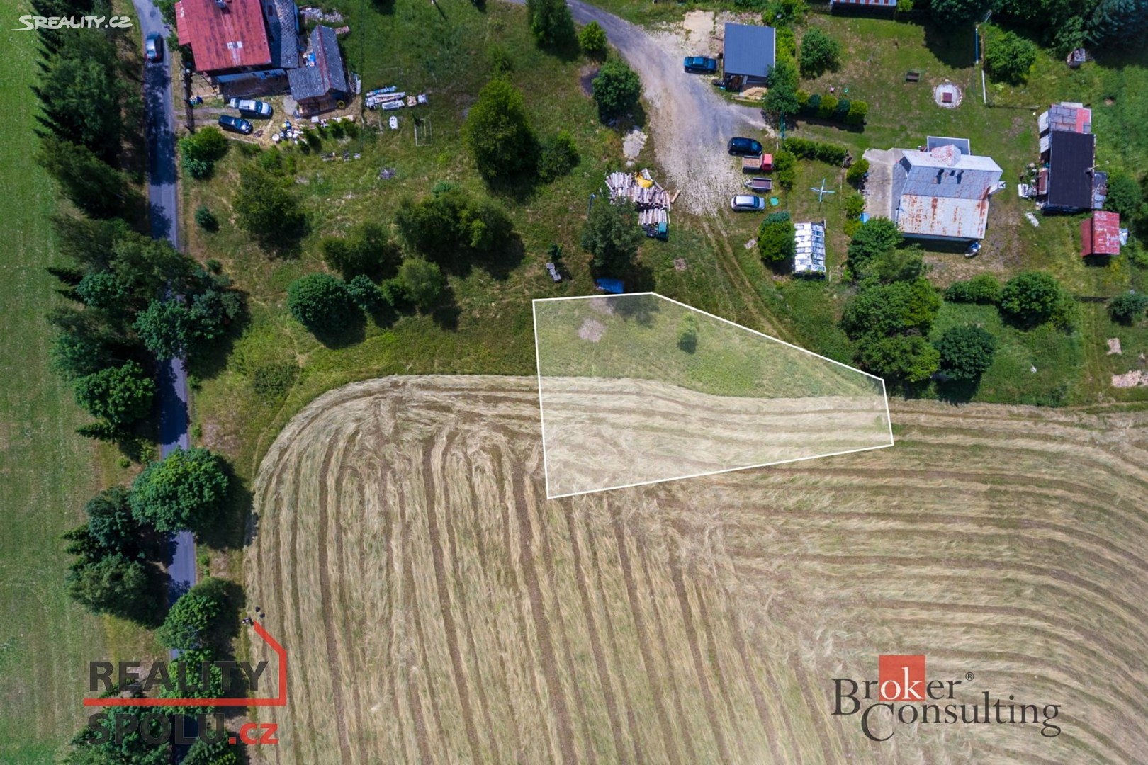 Prodej  stavebního pozemku 900 m², Rotava, okres Sokolov