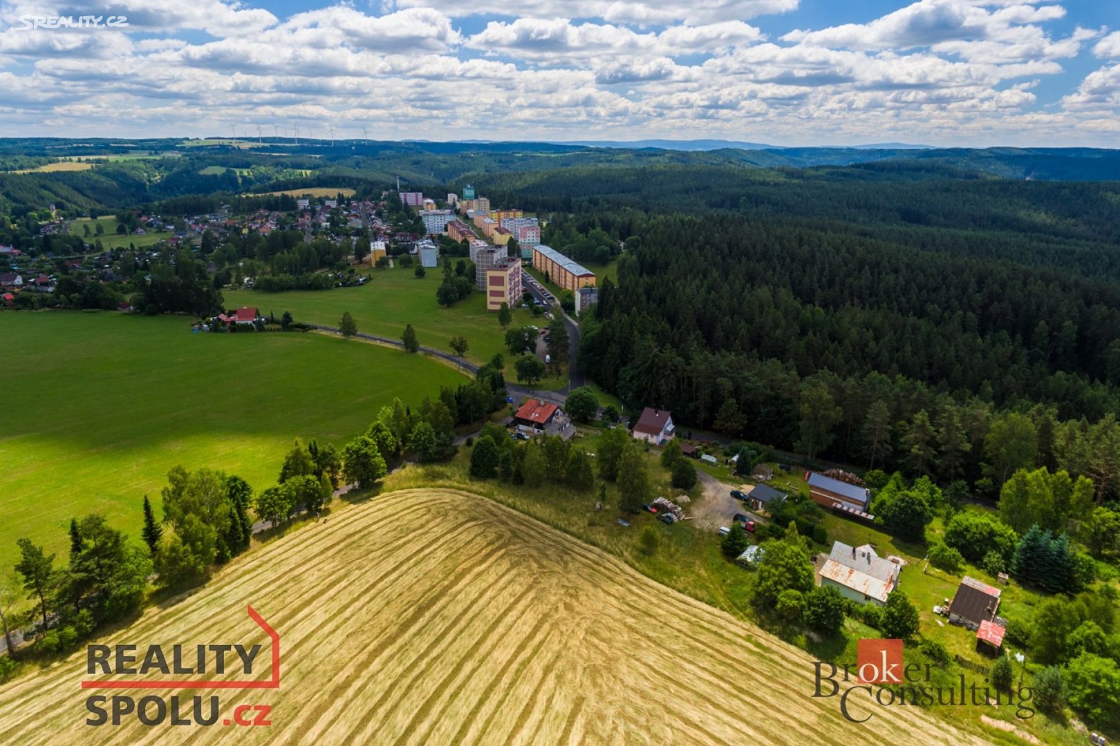 Prodej  stavebního pozemku 900 m², Rotava, okres Sokolov