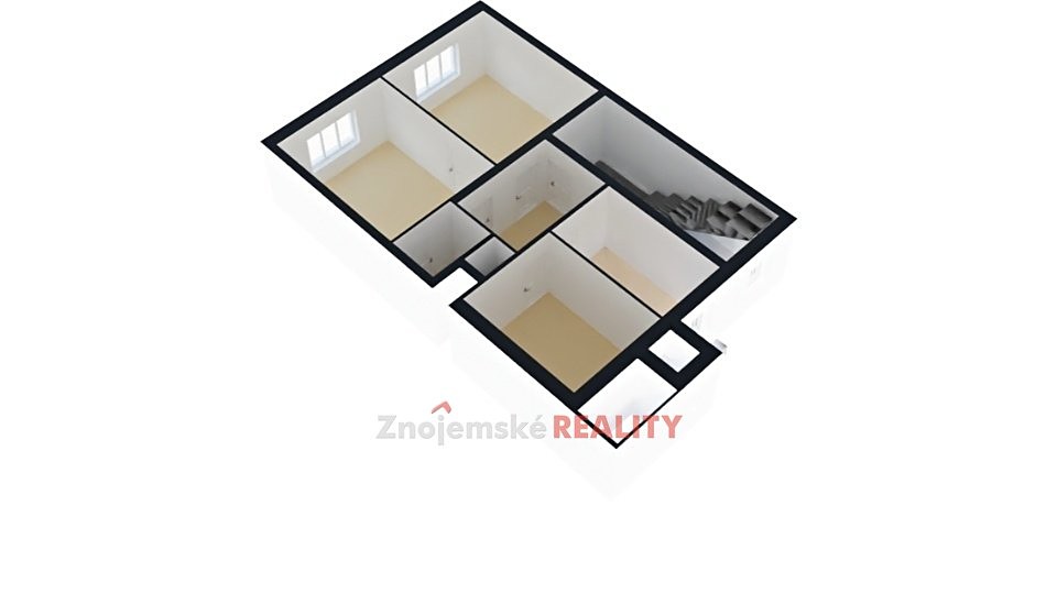 Prodej bytu 3+1 76 m², Palackého, Znojmo