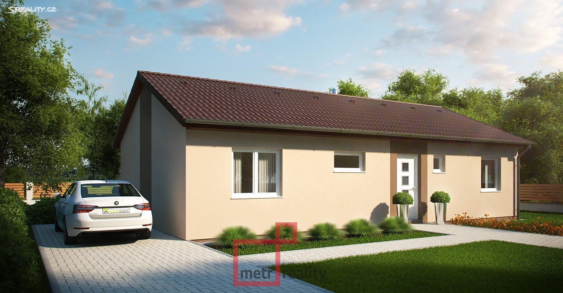 Prodej  rodinného domu 92 m², pozemek 647 m², Hnojice, okres Olomouc