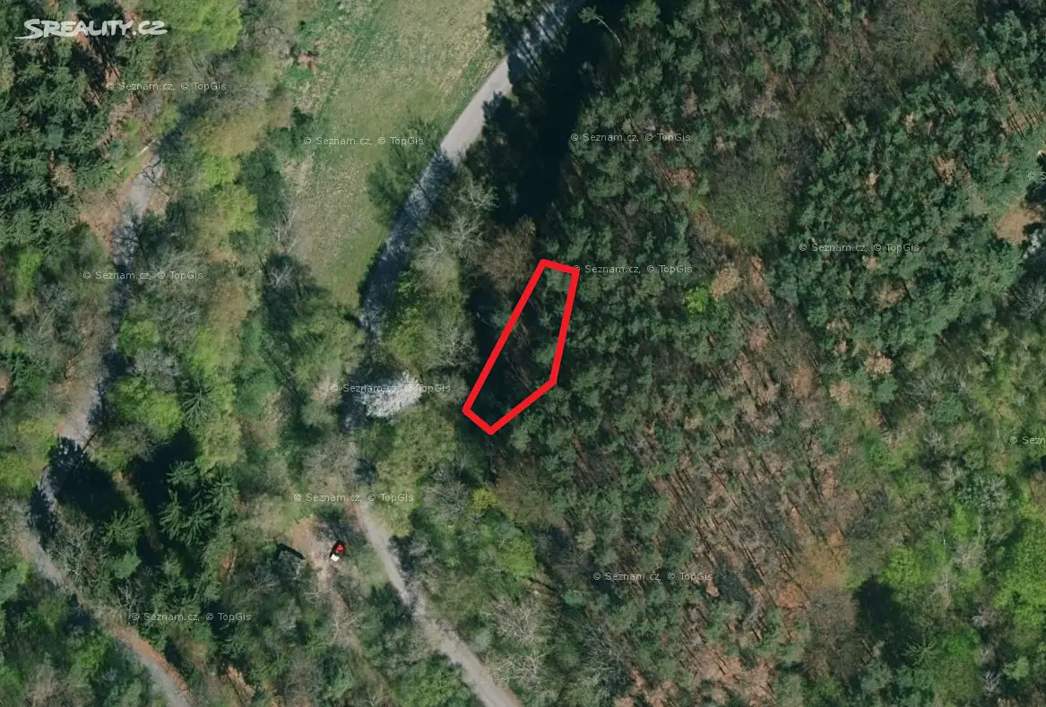 Prodej  lesa 306 m², Kokořín, okres Mělník