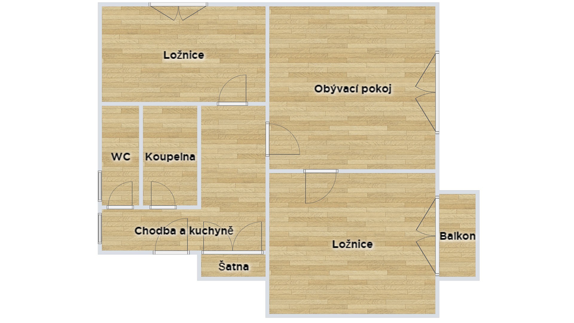 Prodej bytu 3+1 67 m², Jednoty, Sokolov