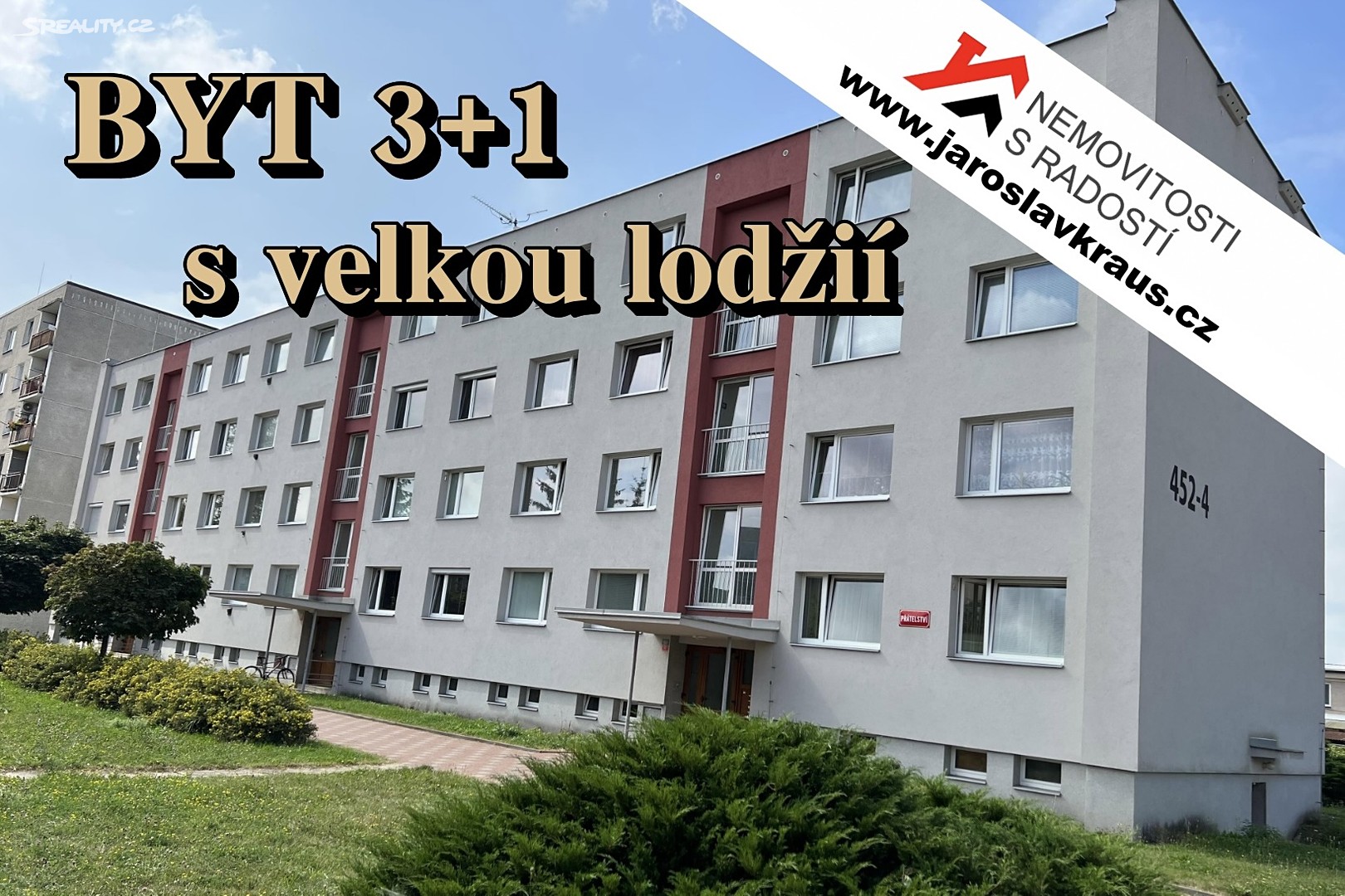 Prodej bytu 3+1 74 m², Přátelství, Jičín - Nové Město
