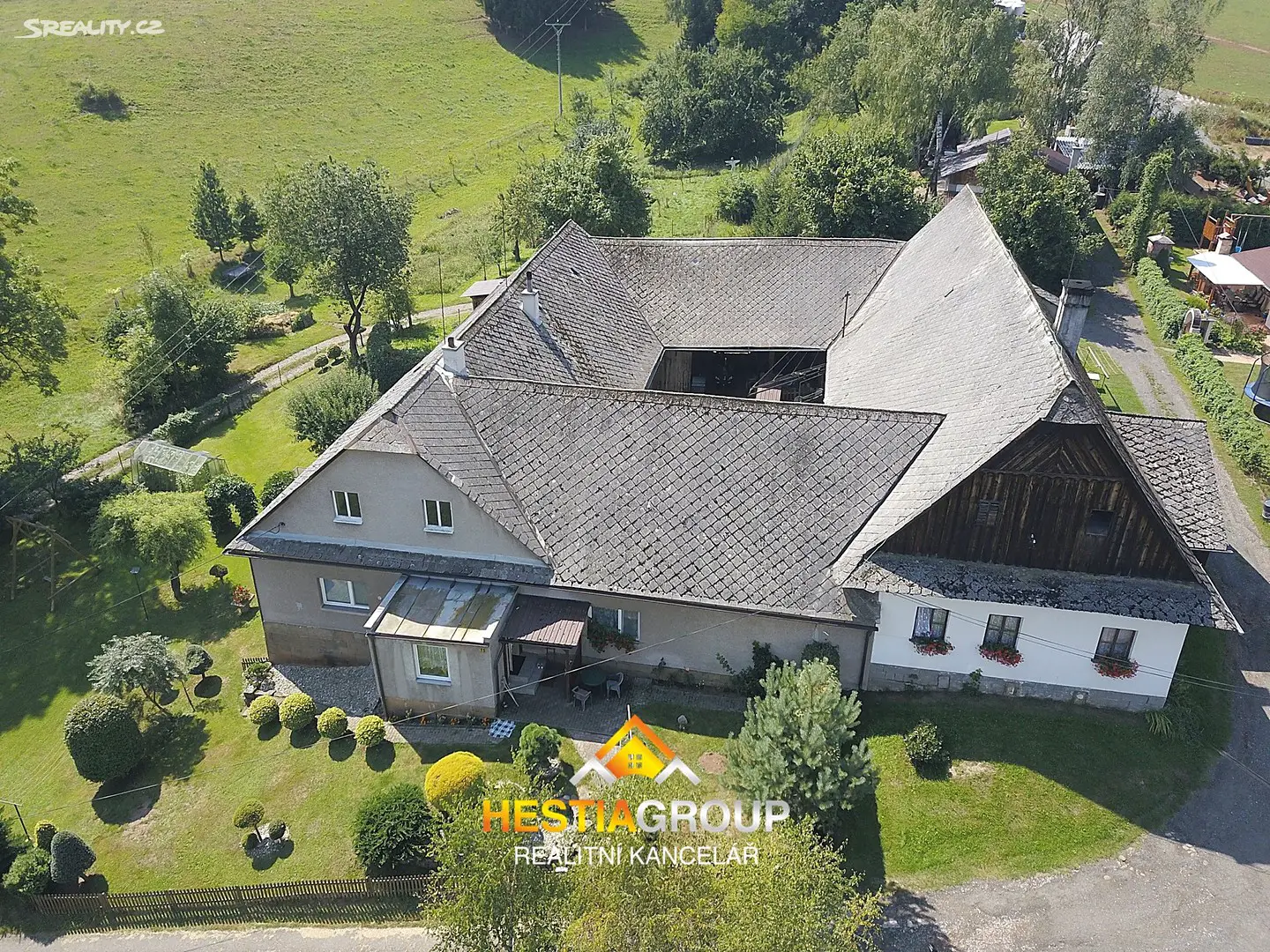 Prodej  rodinného domu 233 m², pozemek 8 508 m², Dolní Dobrouč - Horní Dobrouč, okres Ústí nad Orlicí