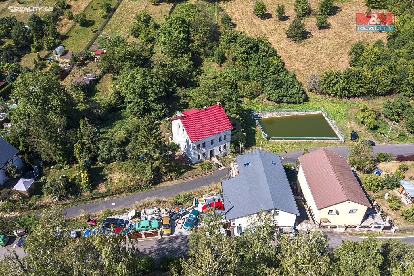 Prodej  rodinného domu 160 m², pozemek 1 405 m², Nová Ves, Ústí nad Labem - Střekov
