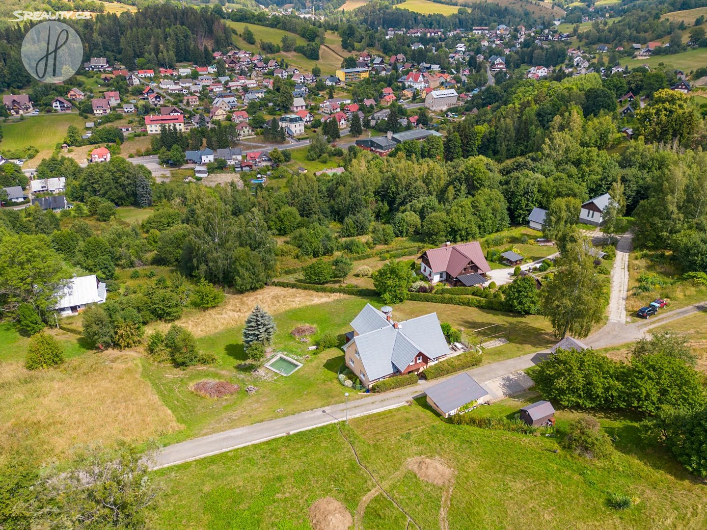 Prodej  stavebního pozemku 2 251 m², Rokytnice nad Jizerou - Horní Rokytnice, okres Semily