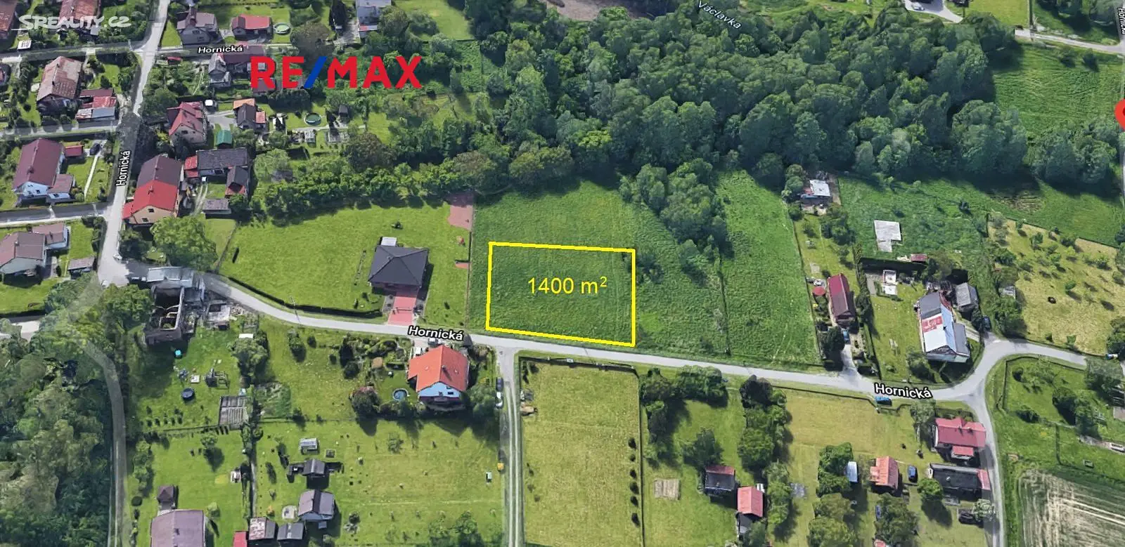 Prodej  stavebního pozemku 1 400 m², Rychvald, okres Karviná