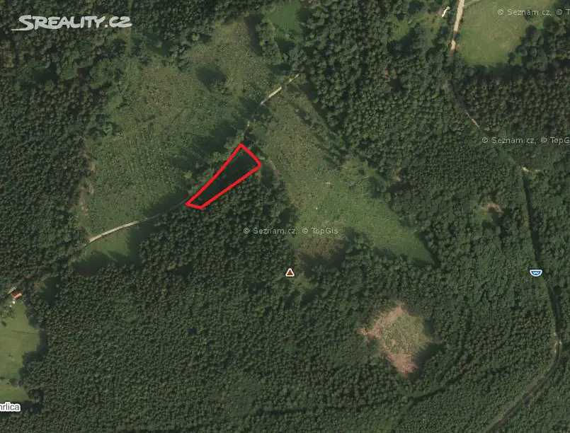 Prodej  lesa 1 767 m², Podkopná Lhota, okres Zlín