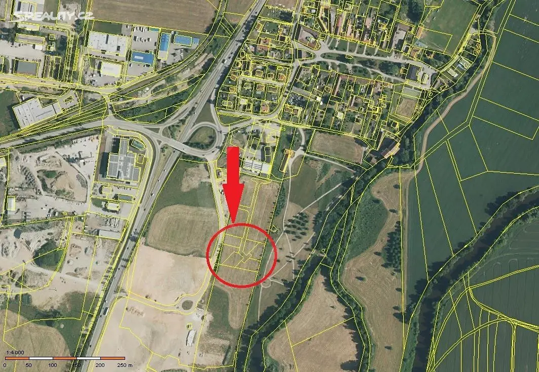 Prodej  stavebního pozemku 590 m², Planá, okres České Budějovice